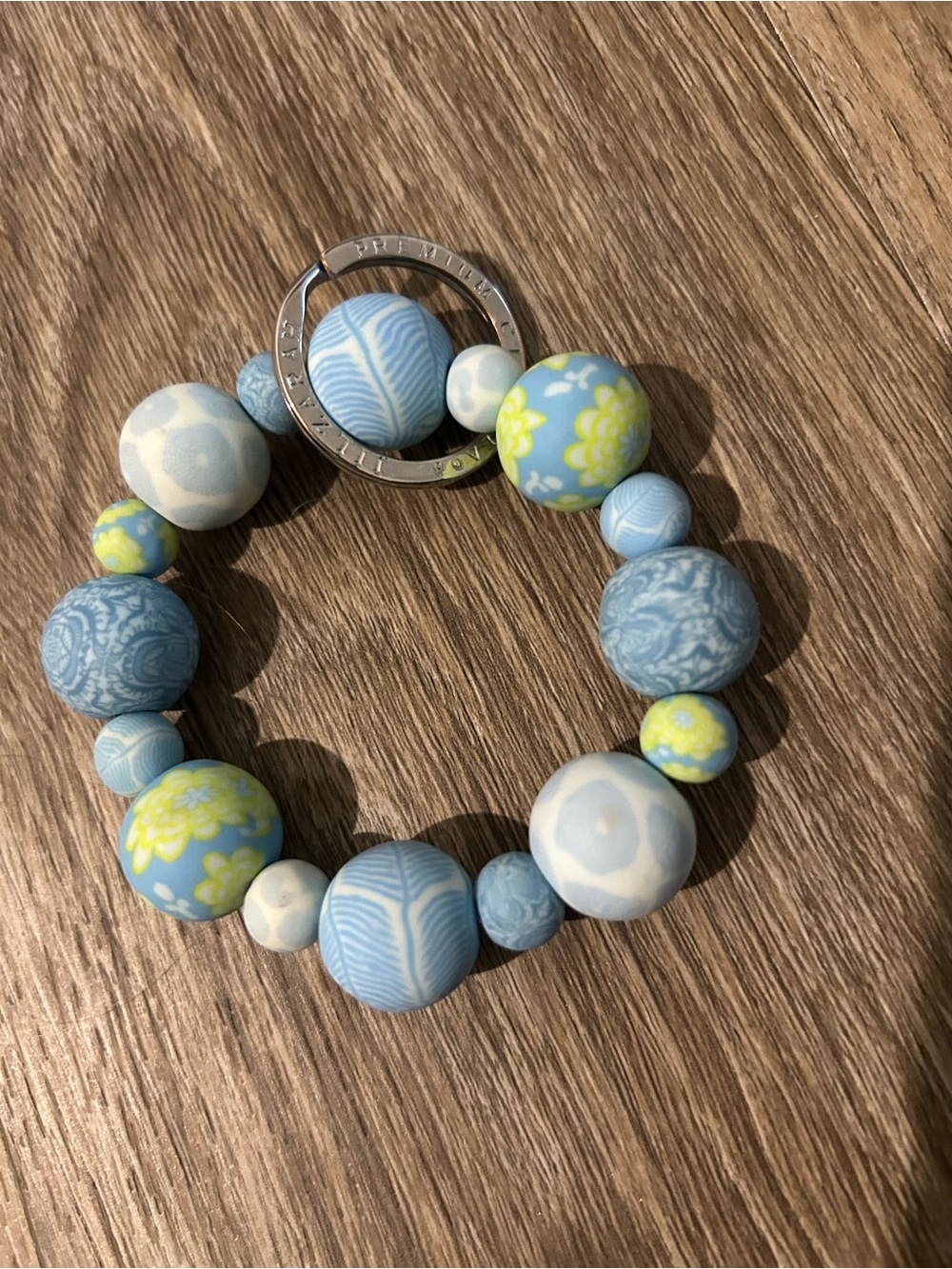 Jilzarah Clay Beas Keychain bracelet